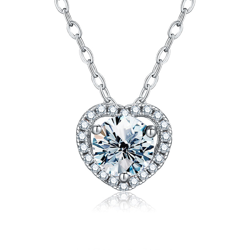 Aurora Moissanite Diamond Necklace