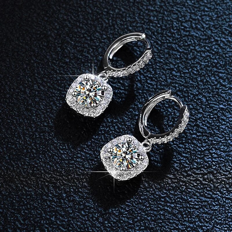 Olivia Moissanite Earrings