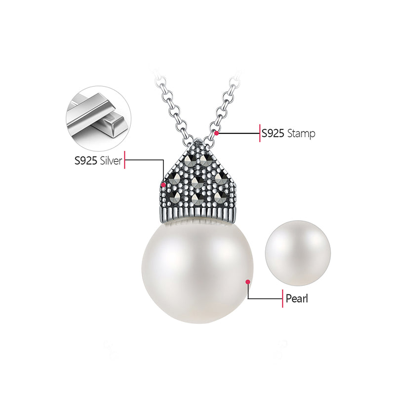 Gia Freshwater Pearl Necklace