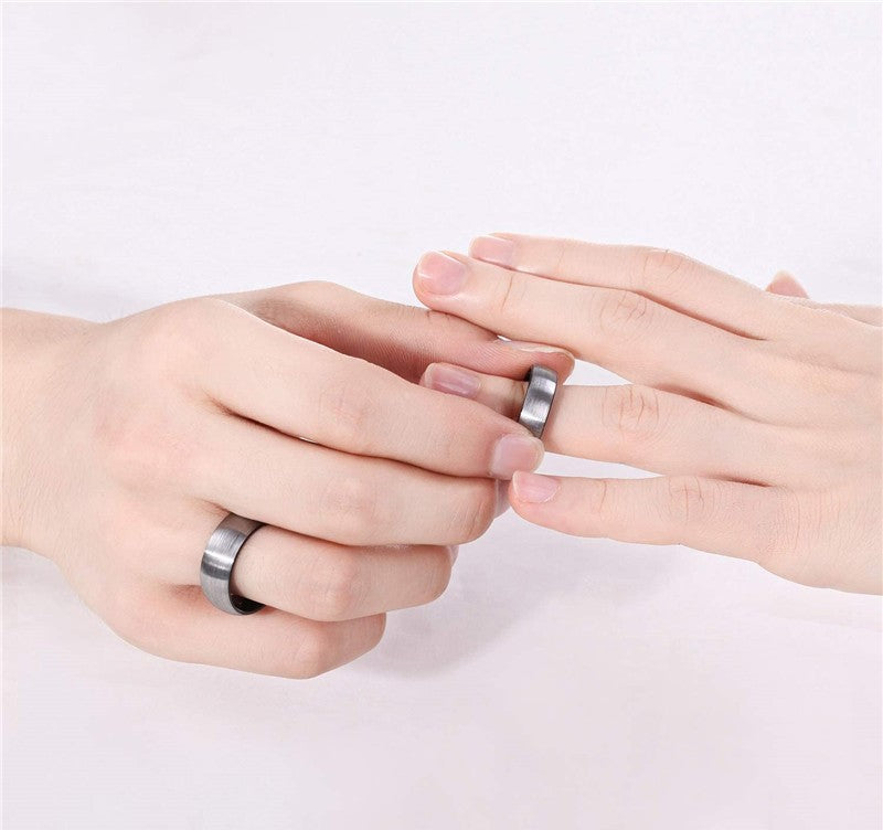 Brushed Men Ring