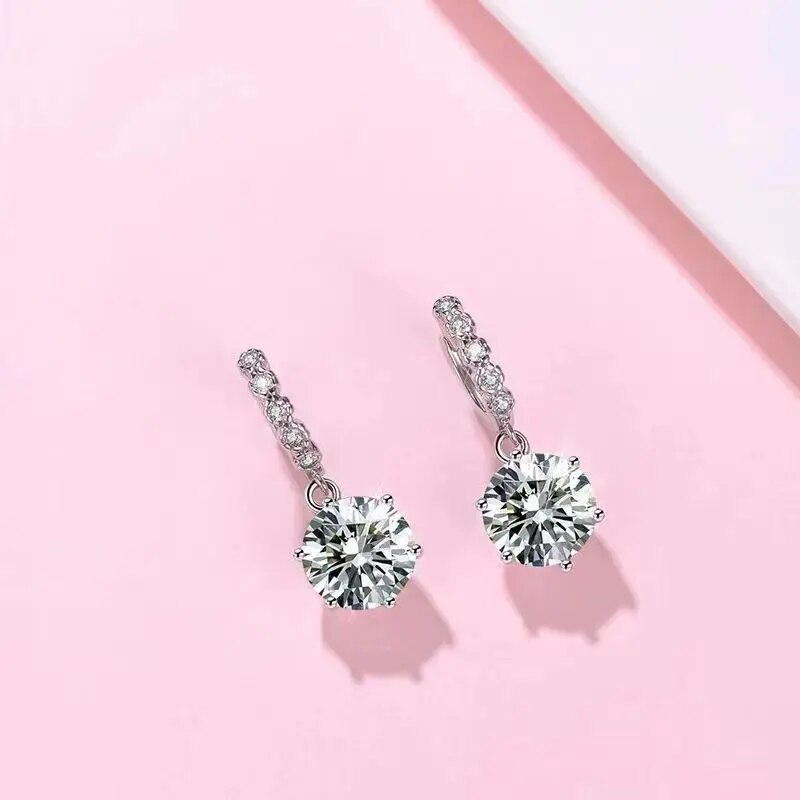 Joanna Moissanite Earrings