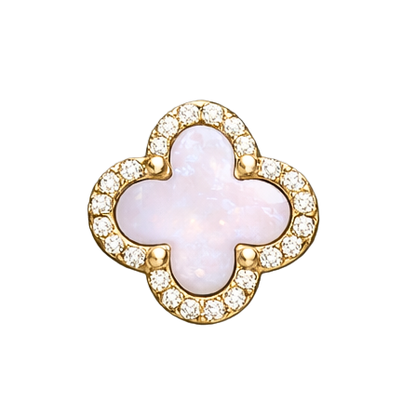 Stephanie Clover Stud Earrings