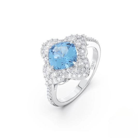 Megan Aquamarine Ring