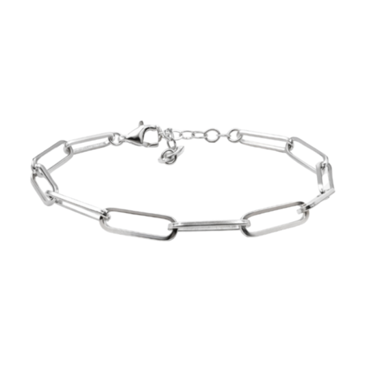 Adjustable extender chain and lobster clasp crafted from rhodium plated S925 sterling silver for a secure and comfortable fit.