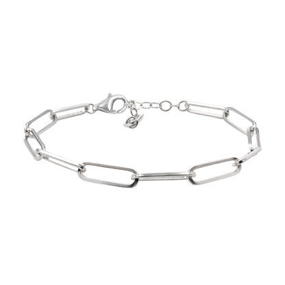 Adjustable extender chain and lobster clasp crafted from rhodium plated S925 sterling silver for a secure and comfortable fit.
