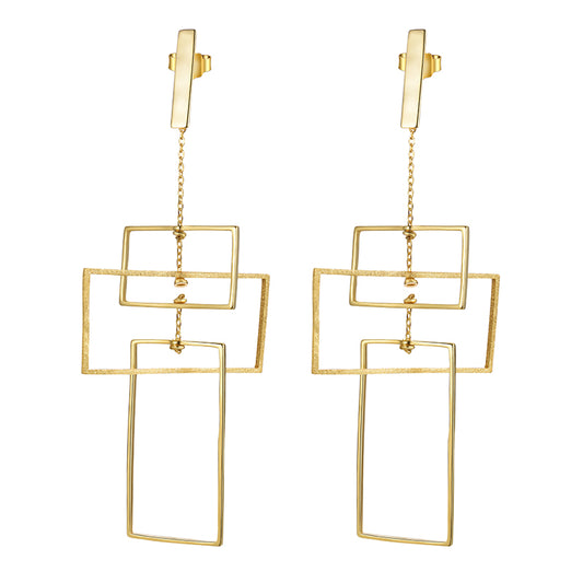 Jenna Rectangular Earrings